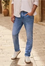 Street One Racer Jeans light blue wash (Herren)