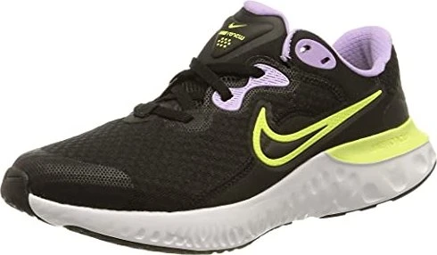Nike Renew Run 2 black/lilac/white/light lemon twist (Junior)