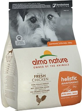 almo nature Holistic Dogs XS-S 2.00, mit frischem Huhn XS-S, 2kg