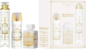 Lattafa Badee Al Oud Honor & Glory EdP 100ml + Raumspray 300ml + Deo Spray 200ml Duftset