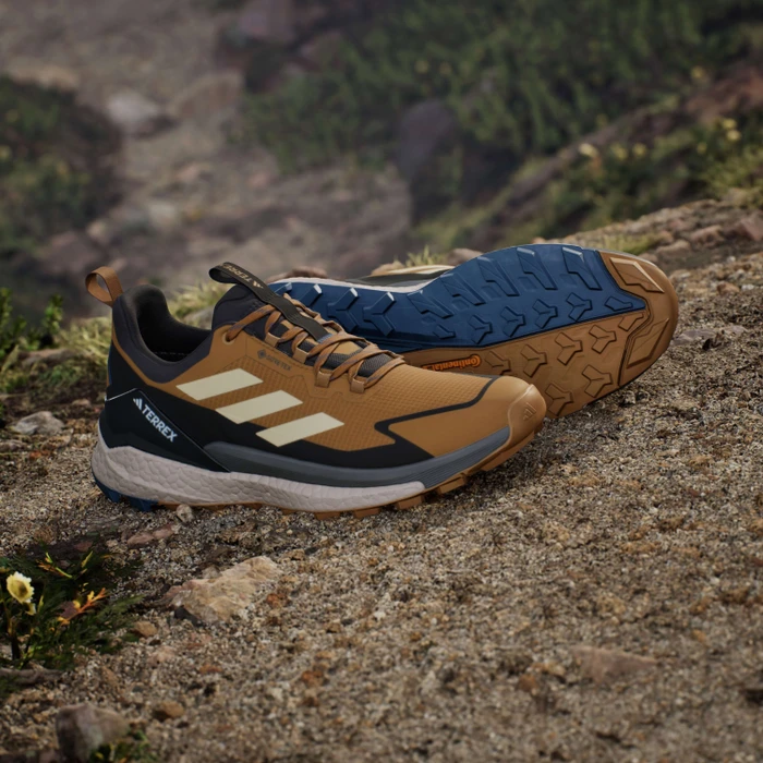 adidas Terrex Free Hiker 2.0 Low GTX bronze strata/savanna/carbon (Herren)