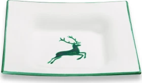 Gmundner Keramik Grüner Hirsch Suppenschale Trend 20x20cm