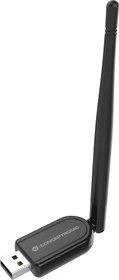 Conceptronic ABBY07B Bluetooth USB Adapter mit externer Antenne, Reichweite bis 100m, Bluetooth 5.1, USB-A 2.0 [Stecker] (110517807201)