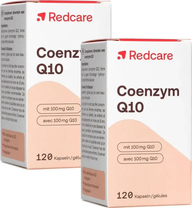 Redcare Coenzym Q10 Kapseln, 240 Stück (2x 120 Stück)