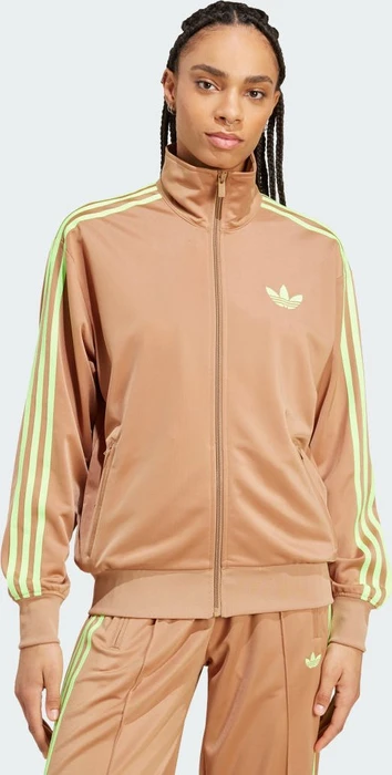 adidas Adicolor Classics Loose Firebird Originals Trainingsjacke cardboard/signal green (Damen)