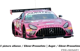 Carrera Evolution Mercedes AMG GT3 Evo Unoracing Team Landgraf, No.16 24H Spa 2024