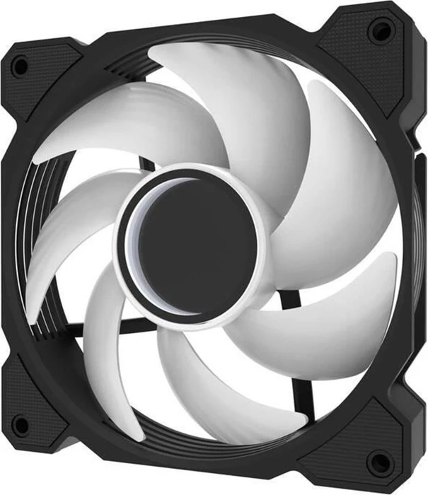 DarkFlash DR08 Black 3-in-1, schwarz, 120mm, 3er-Pack
