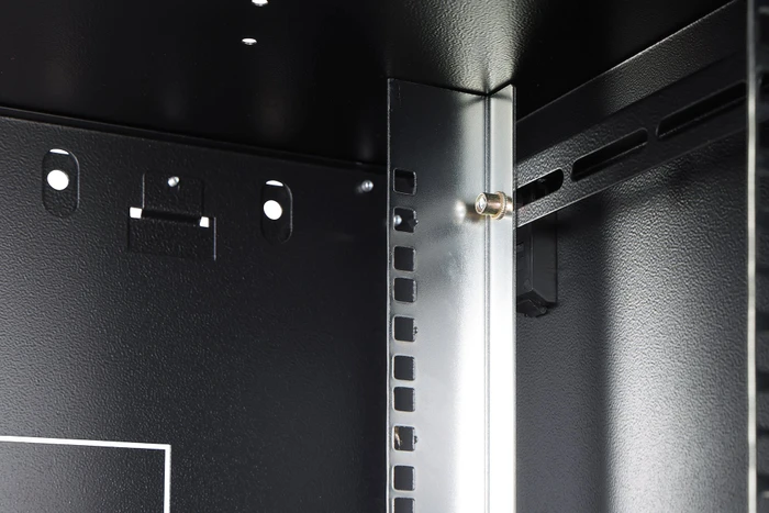 Digitus Dynamic-N Serie 19" Wandgehäuse 9HE, unmontiert, Sicherheitsglastür, IP2X, RAL 9005, 450mm tief