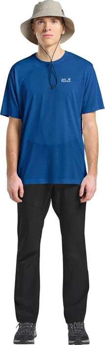 Jack Wolfskin Vonnan Funktionsshirt kurzarm blue orchid (Herren)