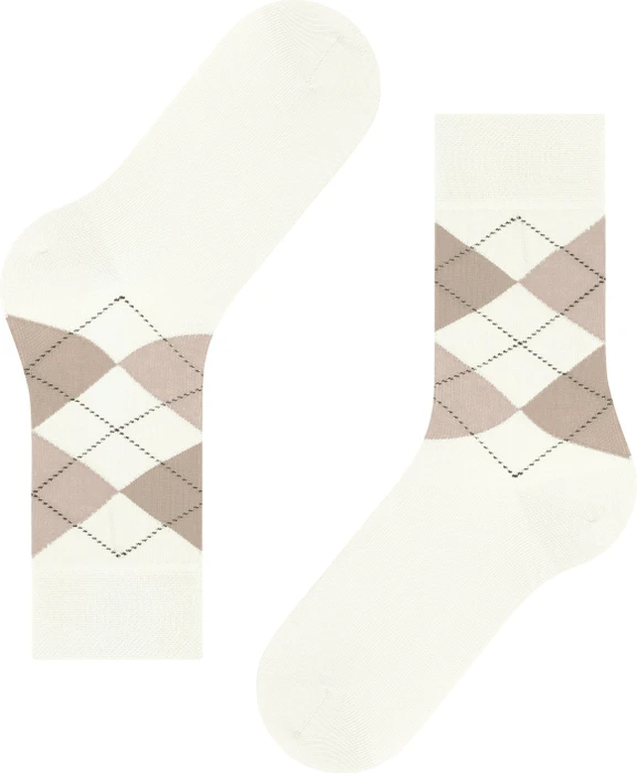 Falke Sensitive Argyle Socken off-white (Damen)