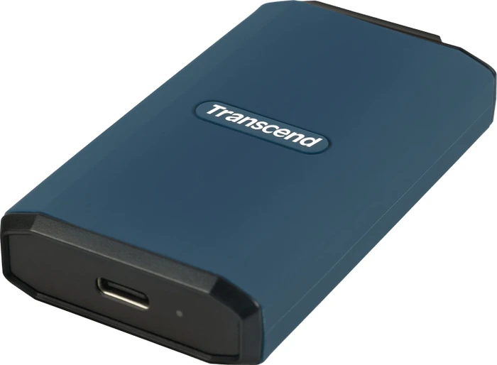 Transcend ESD410C Portable SSD, Dark Blue, 2TB, USB-C 3.2