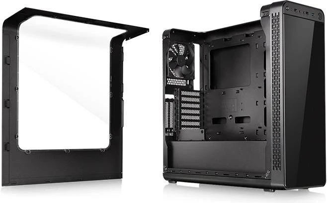 Thermaltake View 27 Gull-Wing schwarz, Acrylfenster