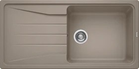 Blanco Sona XL 6S Einbau Becken reversibel mit Ablauffernbedienung tartufo