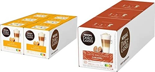 Nestlé Nescafe Dolce Gusto Latte Macchiato Caramel Kaffeekapseln, 8 Stück