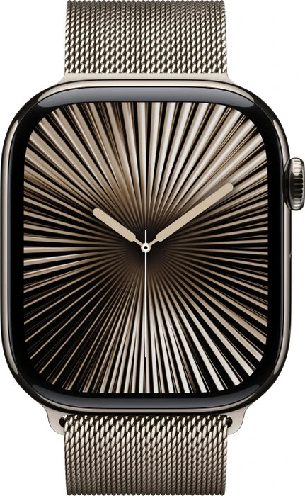 Apple Milanaise-Armband S/M für Apple Watch 46mm natur