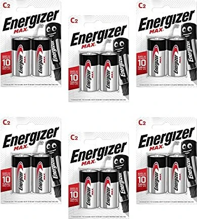 Energizer Max Baby C, 2er-Pack