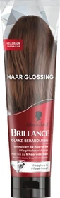 Schwarzkopf Brillance Glanzbehandlung Glossing temporäre Haarfarbe hellbraun, 150ml