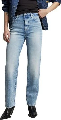 G-Star Viktoria High Straight Jeans vintage olympic blue (Damen)