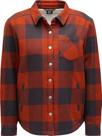 Black Diamond Project Lined Flannel Hemd langarm carbon/burnt sienna (Damen)