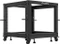 Lanberg Open Rack Series 19" Open Frame Rack 9HE, 4-Pfosten, mit Rollen, Flat Pack, tiefenverstellbar, 576-1033mm, RAL 9004, 657mm tief Vorschaubild