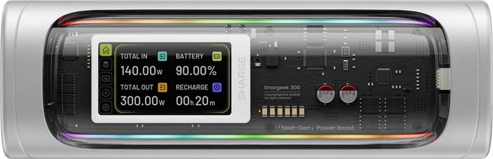 Sharge Shargeek 300 grau/transparent