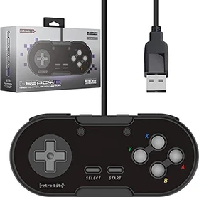 Retro-Bit Legacy 16 Gamepad Wired USB onyx (SNES)