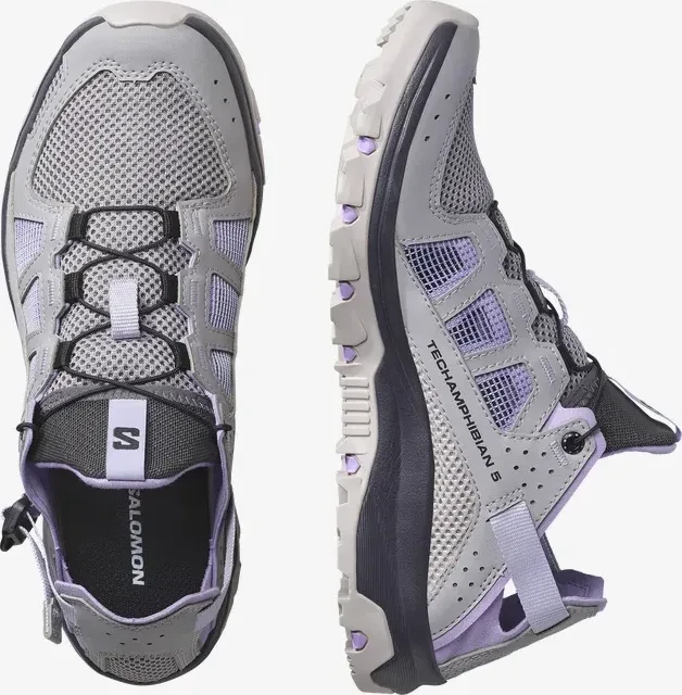 Salomon Techamphibian 5 gull/violet tulip/cosmic sky (Damen)