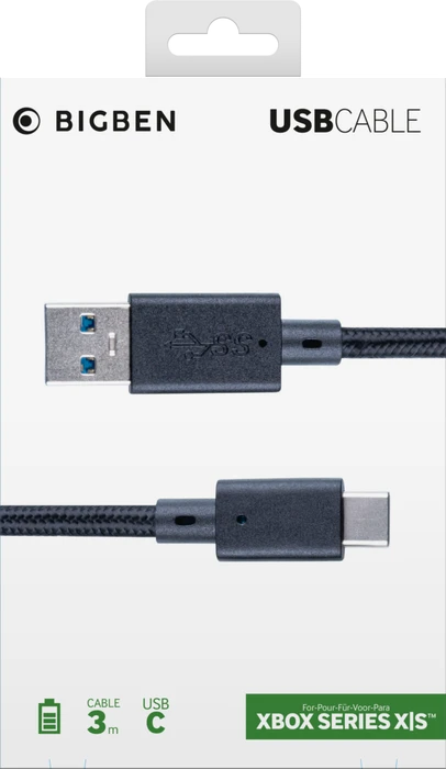 BigBen USB-C Ladekabel 3m (Xbox SX)