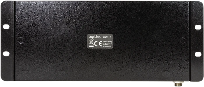 LogiLink Industrial Wallmount USB-Hub, 7x USB-A 3.0, USB-B 3.0 [Buchse]