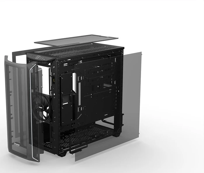 be quiet! Shadow Base 800 DX Black, Glasfenster, schallgedämmt