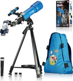 Bresser JUNIOR Linsenteleskop 70/400 blau