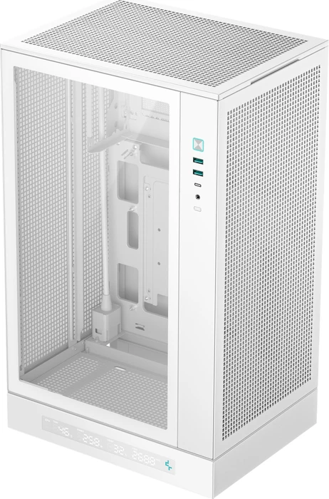 DeepCool CH270 DIGITAL WH, weiß, Glasfenster