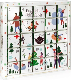 English Tea Shop White Ornaments Puzzle Tee Adventskalender 2024