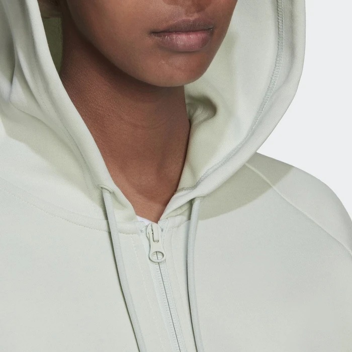adidas Sportswear Future Icons 3-Streifen Hoodie linen green (Damen)