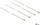DeLOCK Edelstahl Kabelbinder, 4.6mm, 350mm, edelstahl, 20 Stück (18632)