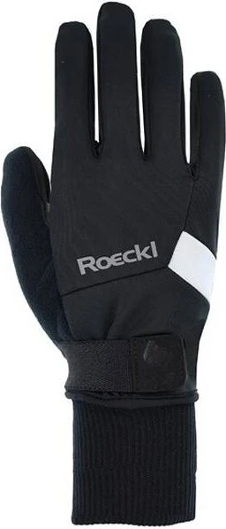 Roeckl Lappi 2 Laufhandschuhe schwarz/weiß (Junior)