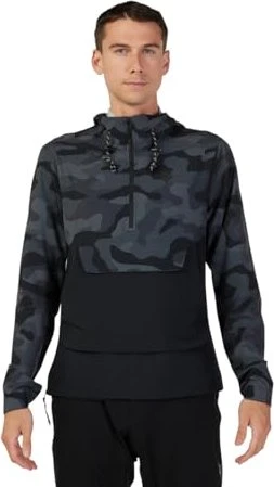 Fox Racing Ranger Wind Hoodie Fahrradjacke black camo (Herren)