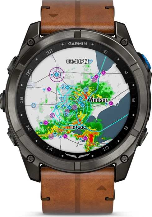 Garmin D2 Mach 2 chestnut leather