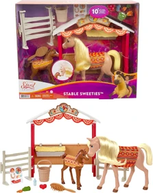 Mattel Spirit Untamed - Stallfreunde Spielset