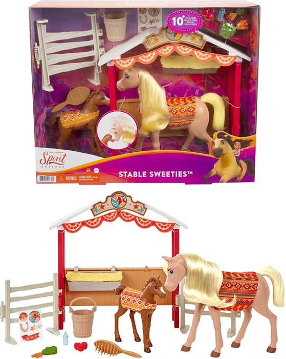 Mattel Spirit Untamed - Stallfreunde Spielset