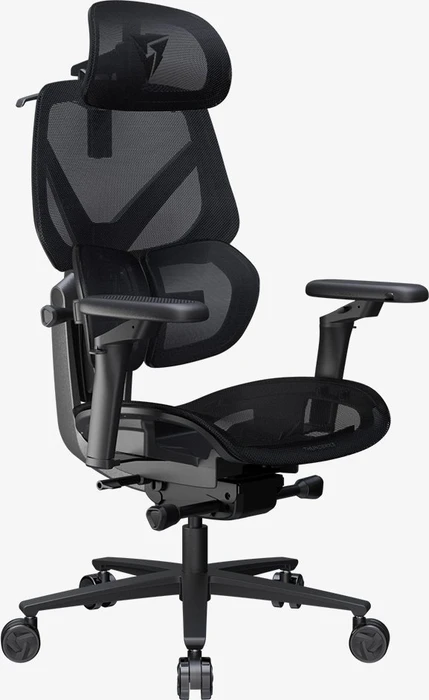 Thunder X3 Flex Pro Mesh Black Gamingstuhl, schwarz