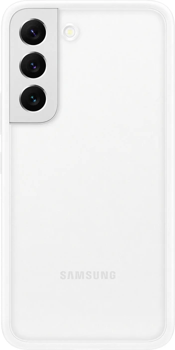 Samsung Frame Cover für Galaxy S22 weiß