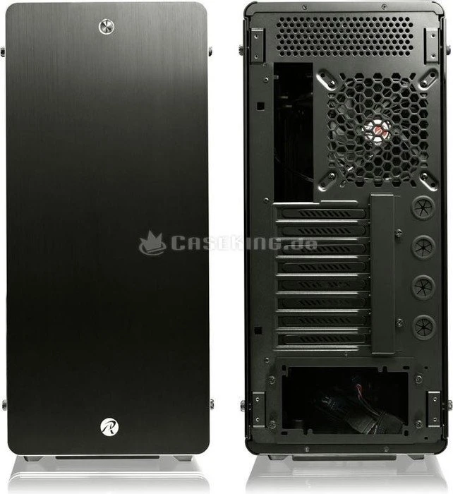 Raijintek Asterion Classic, schwarz, Glasfenster