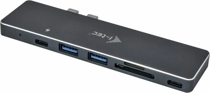 i-tec Thunderbolt 3 Metal Docking Station for Apple MacBook Pro/Air + Power Delivery, Thunderbolt 3 [Stecker]