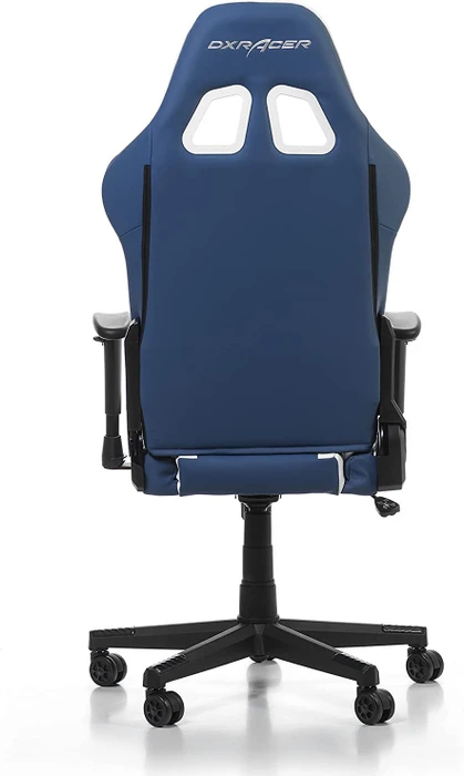 DXRacer Prince Series P132 Gamingstuhl, blau/weiß