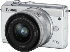 Canon EOS M200 weiß mit Objektiv EF-M 15-45mm 3.5-6.3 IS STM
