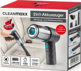 CLEANmaxx 2in1 Akku-Handstaubsauger