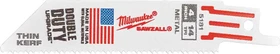 Milwaukee Fangtip Thin Kerf Säbelsägeblatt, 100x0.9mm, 5 Stück