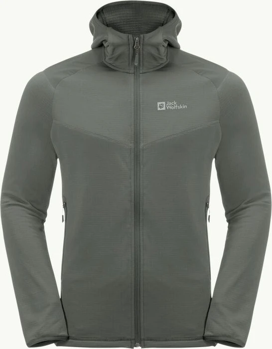 Jack Wolfskin Kolbenberg Hooded FZ Jacke gecko green (Herren)