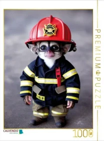 Calvendo Ein Motiv aus dem Kalender Feuerwehr - Tierischer Feuerwehrkalender